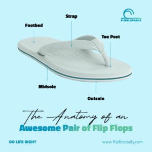 The Anatomy of an Awesome Pair of Flip Flops