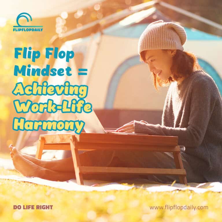 Square May1 Flip Flop Mindset Achieving Work Life Harmony