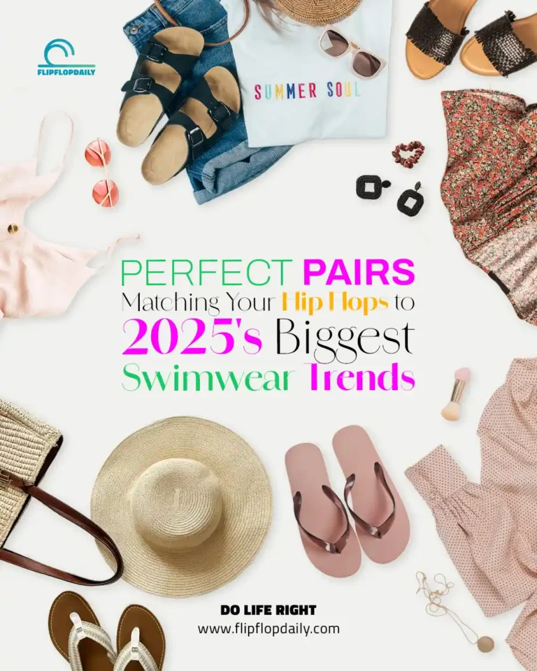 Your 2025 Guide to Matching Swimwear Flip Flops
