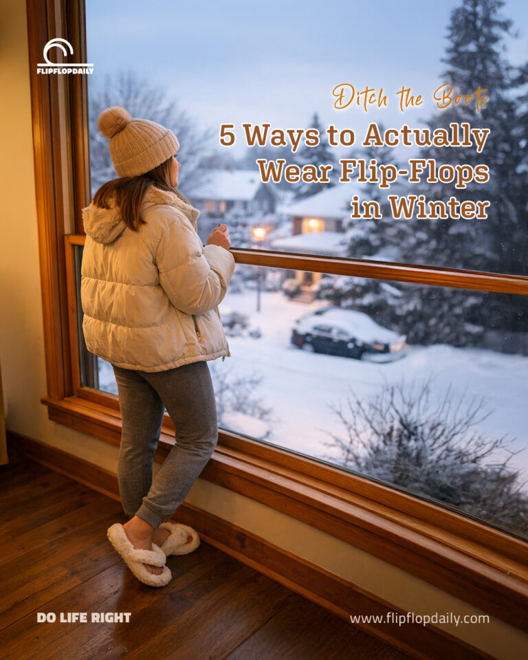 Ask Flip & Flop 2 IG Jan14 Ditch the Boots 5 Ways to Actually Wear Flip Flops in Winter