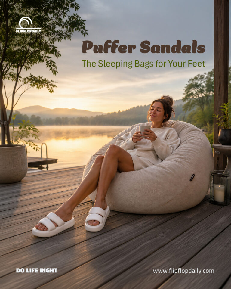 IG Aug19 Puffer Sandals The Sleeping Bags for Your Feet